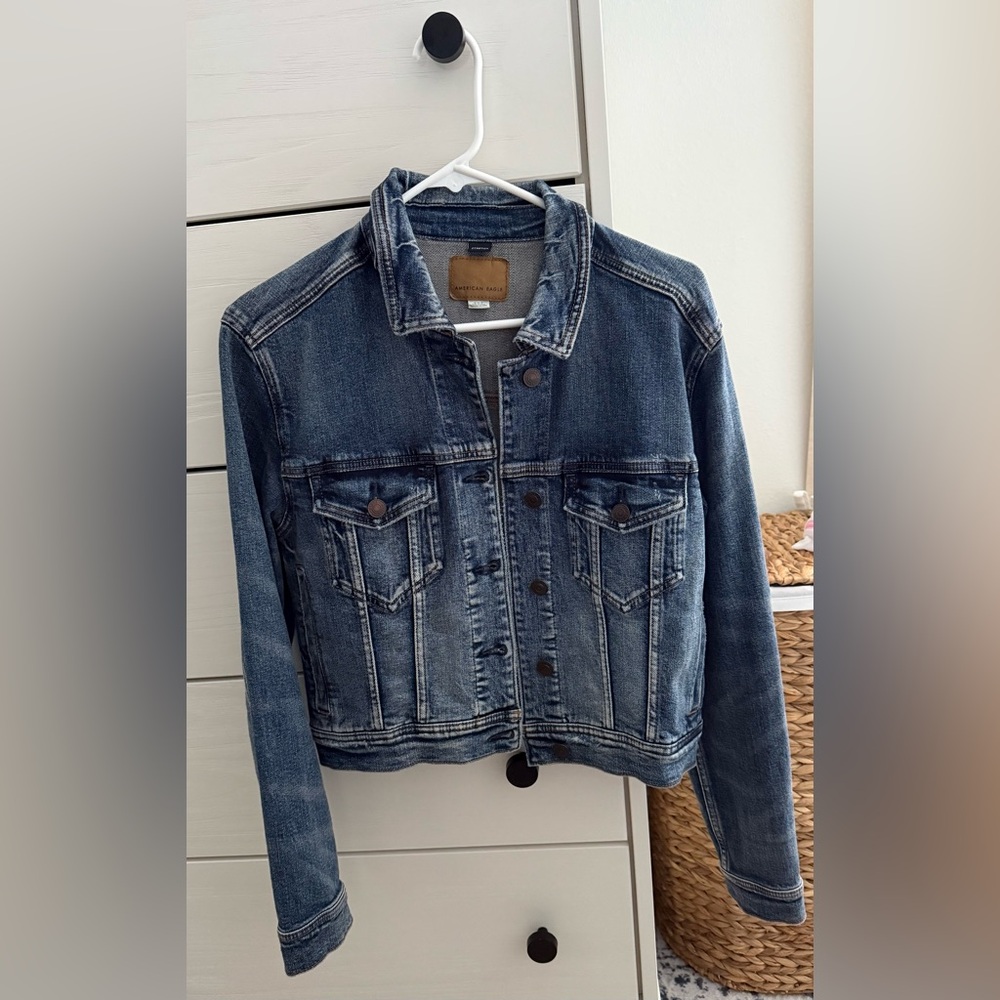 American Eagle Outfitters Blue Jean Jacket Classic Style
